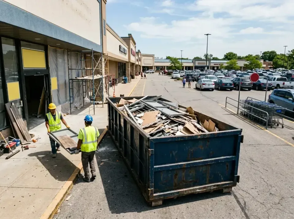 retail-store-renovation-debris-003 — frequently asked questions, Roll-off Dumpster Rentals in Whitehall, OH